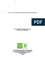 Obtención de Cetena A Partir de La Pirólisis de Acetona