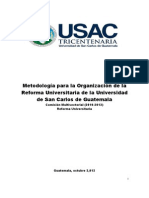 Final Metodologia para La Organización RU USAC 24 Oct