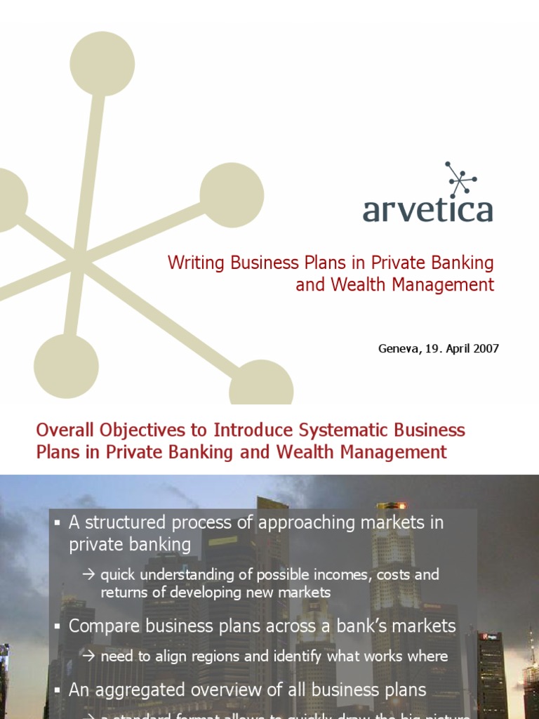 Business plan for private banking picture