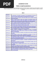 LEGENDA DOS Tres Compaheiros _ S. Fco Assis