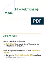The ER Model for Database Conceptual Design