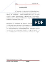 Responsabilidad Civil en Transporte Terrestre (Perù)