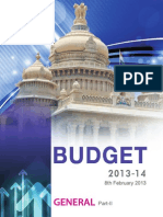 Government of Karnataka Budget - 2013-14