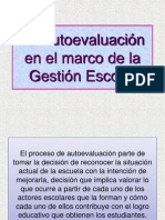 9 La Autoevaluación en El Marco de La Gestión Escolar B