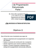 Desarrolla software utilizando programación estructurada