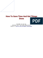 Save Time Get Things Done