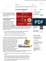 20 Cosas Que Desconocias Sobre Windows XP