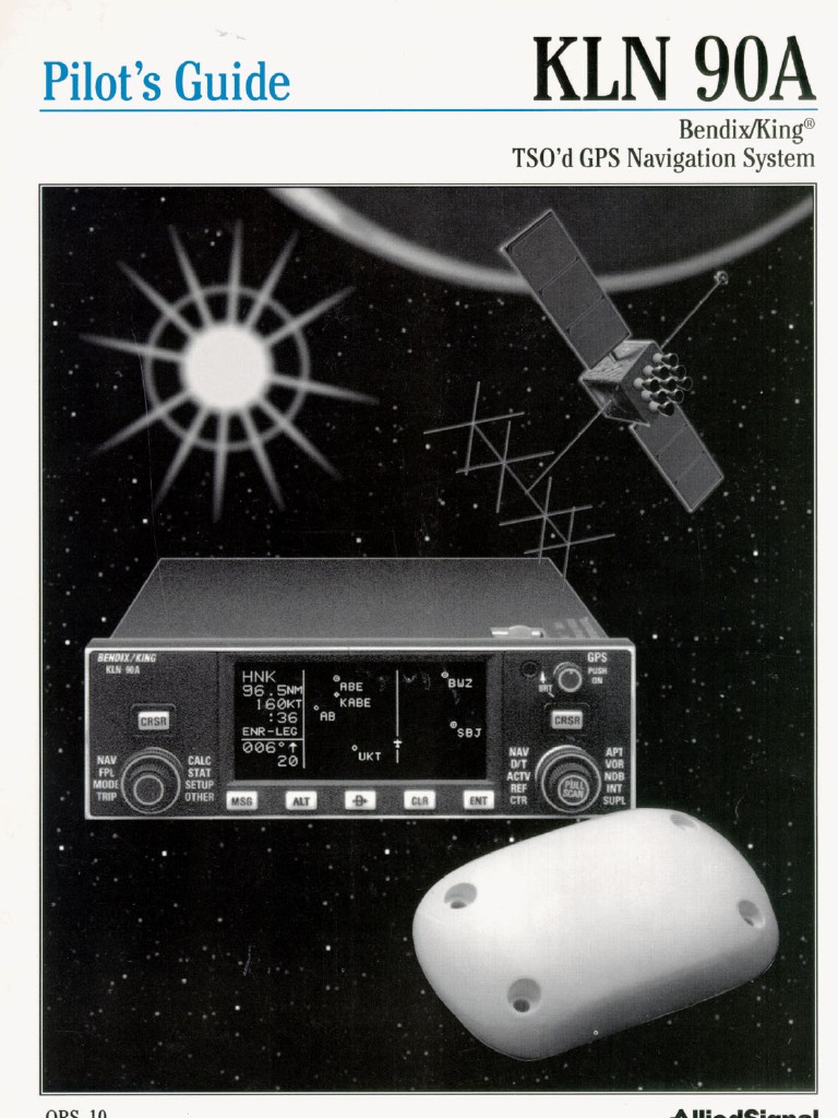 King KLN-90A Pilots Manual | PDF | Electrical Connector | Air