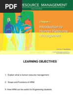 Introduction To Human Resource Management