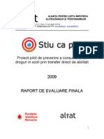 Raport de Evaluare Finala 