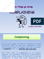 Complaining