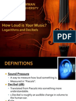 (Student Version) How Loud Is YOUR Music