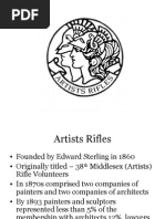 Download Artists Rifles Presentation by Patrick Baty SN12459452 doc pdf