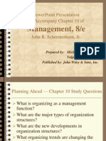 Management, 8/E: Powerpoint Presentation To Accompany Chapter 10 of