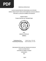 Proposal Penelitian Terong Pdf