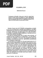 Hortensia Cuéllar - Filosofía, Hoy