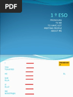 Pronouns To Be To Have Got Meeting People About Me