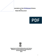 Guide For Implementation of The Scheme & Model Bid Document: ICT@Schools