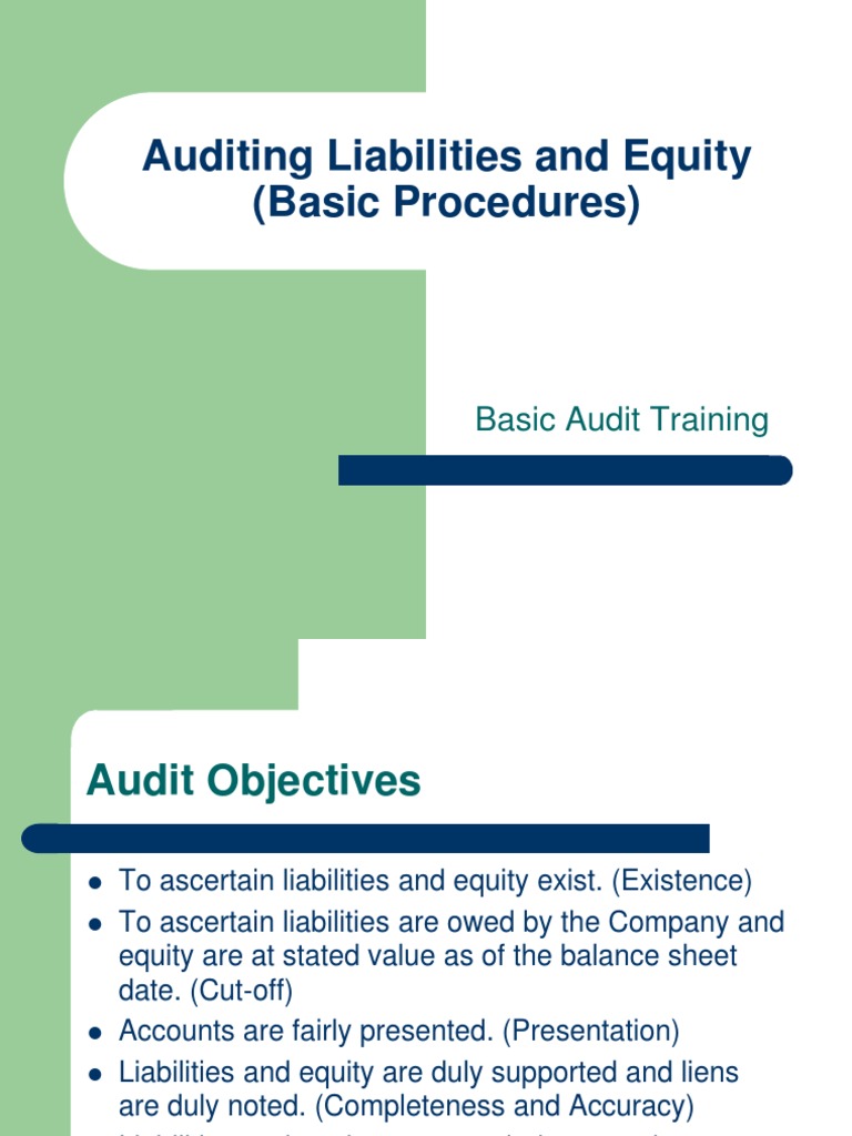 Basic Analytical Procedures | Accounts Payable | Amortization (Business)