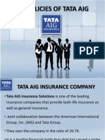 HR Policies of Tata Aig: Kashish Verma