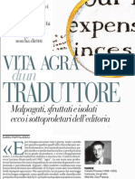 Vita Agra Di Un Traduttore. Ecco I Sottoproletari Dell'editoria - La Repubblica 09.02.2013