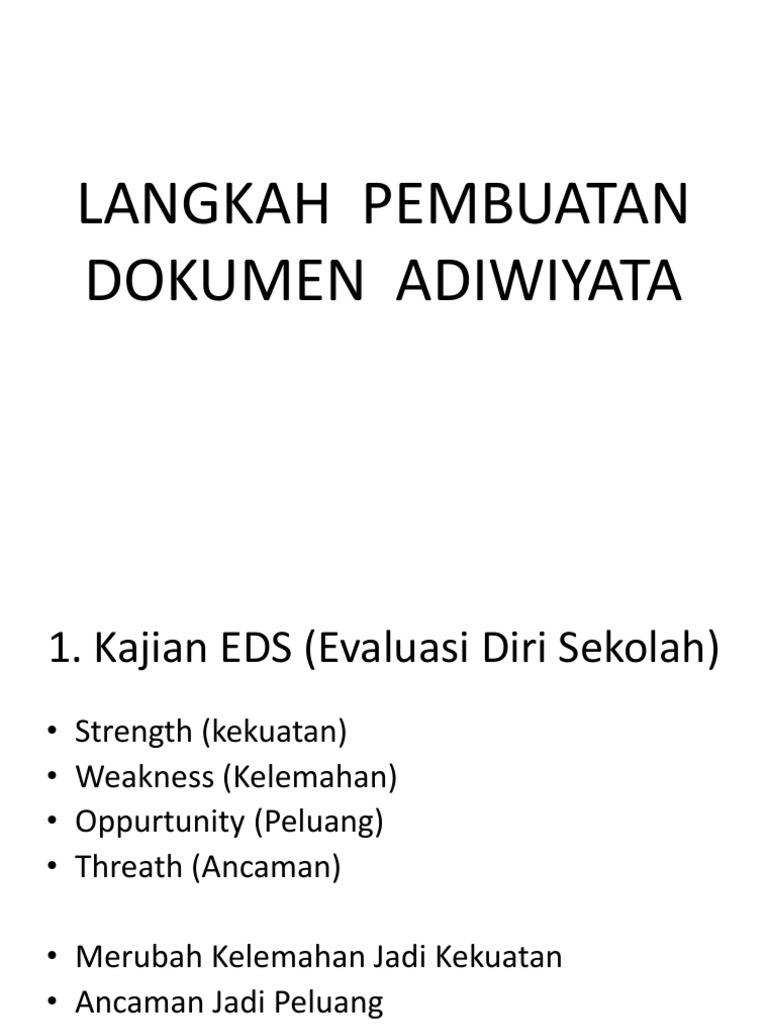 Langkah Pembuatan Dokumen Adiwiyata 1