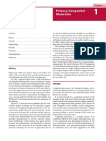 Primary Congenital Glaucoma: History