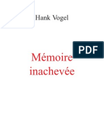 Mémoire inachevée