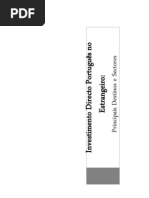 Investimento Directo Português no Estrangeiro - IDPE