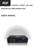 Download Astone Media Gear AP-110D User Manual by toddby SN124640108 doc pdf