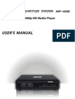 Astone Media Gear AP-110D User Manual