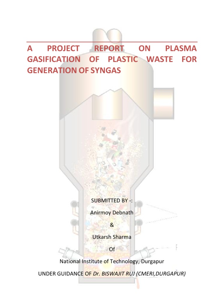 Plasma Gasification of Plastic Waste | PDF | Gasification | Municipal ...