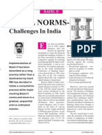 Basel Norms Implementation in India