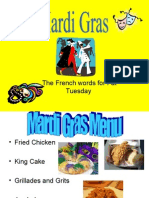 The French Words For Fat Tuesday