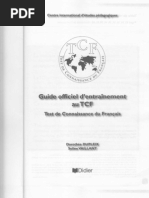 Guide d'Entrainement Au TCF DIDIER 2002 PARIS