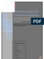 Portfolio Analysis Commercial Vehicles