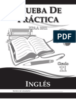Prueba de Práctica - Inglés G11 - 1-24-11