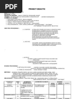 Proiect De Lectie Educatie Civica Clasa A Iv A