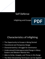 Self Defense: Infighting and Escape