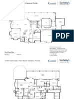 Oakmeade, Palm Beach Gardens, Florida: First Floor Plan