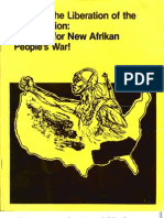Towards The Liberation of The Black Nation: Organize For The New Afrikan People's War