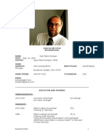 Curriculum Vitae of Paul Kempen, MD