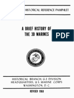 A Brief History of The 3d Marines