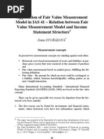 IAS 41 Application of Fair Value Measurement