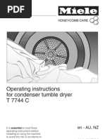 Download Miele Manual - Dryer T 7744 C English by htrt23 SN124717627 doc pdf
