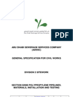 18-Division 2-Section 02900 PP Pipelines, Materials, Installation & Testing