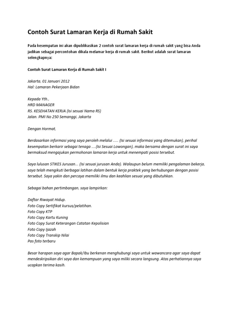 Contoh Cv Bidan - Simak Gambar Berikut