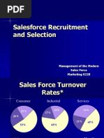 Salesforce Recruitment and Selection