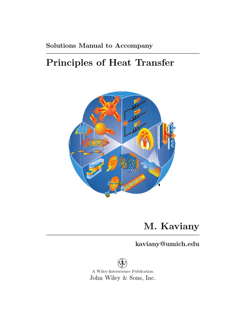 Heat Transfer Solutions Manual Overview | PDF | Heat Transfer | Thermal ...