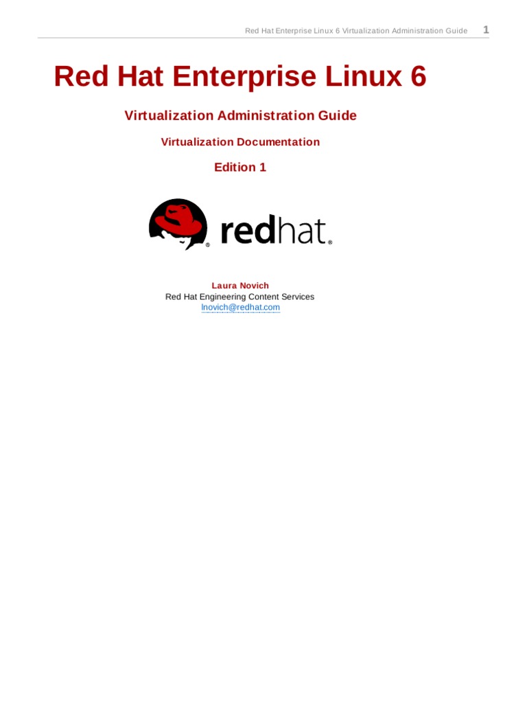 Virtualization Administration Guide-En-US | PDF | Secure Shell ...
